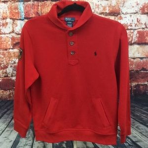 POLO by Ralph Lauren Boy's LG(14-16) Red Sweater